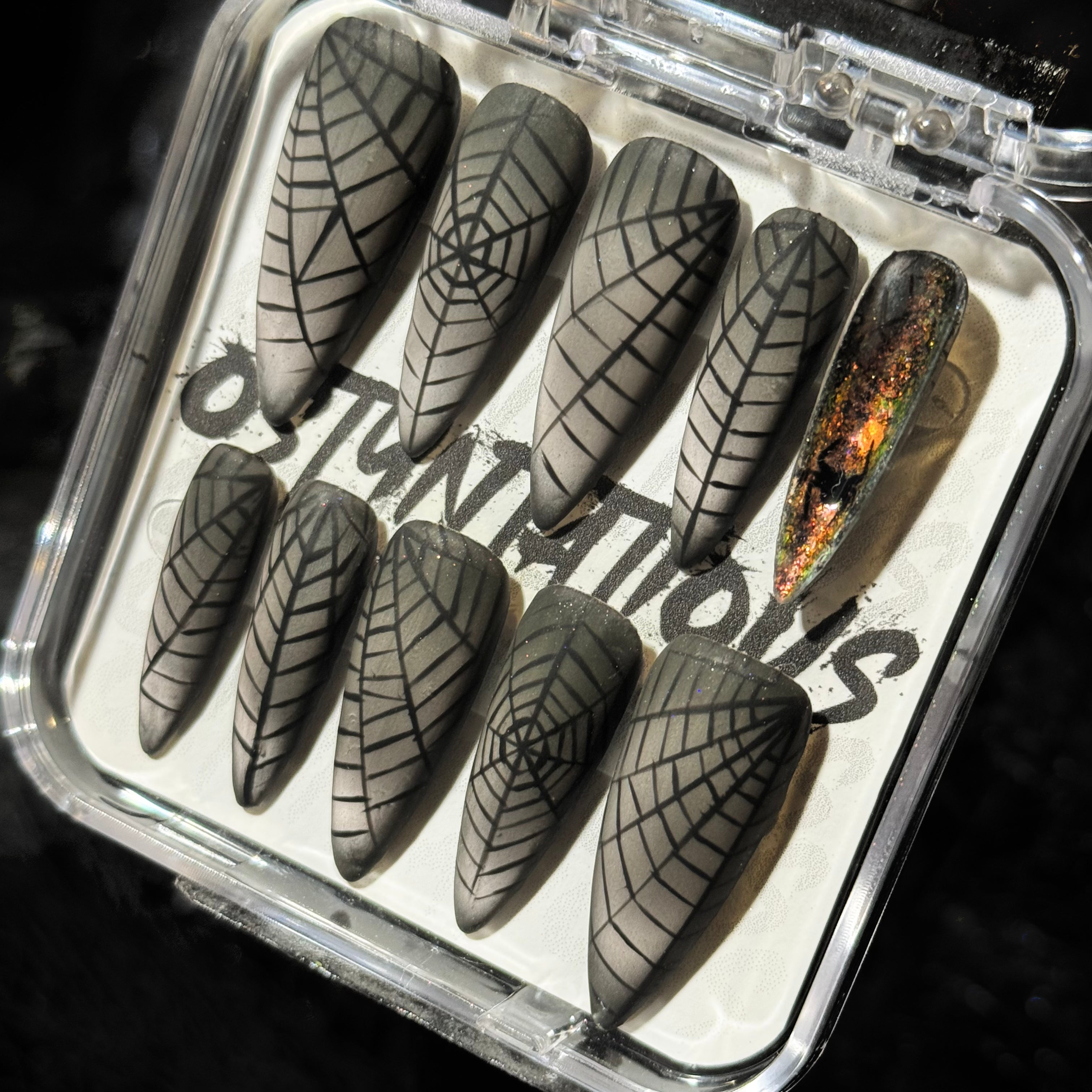 HIDEY SPIDEY NAILS